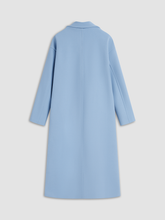Cloudless Sky Long Wool Coat